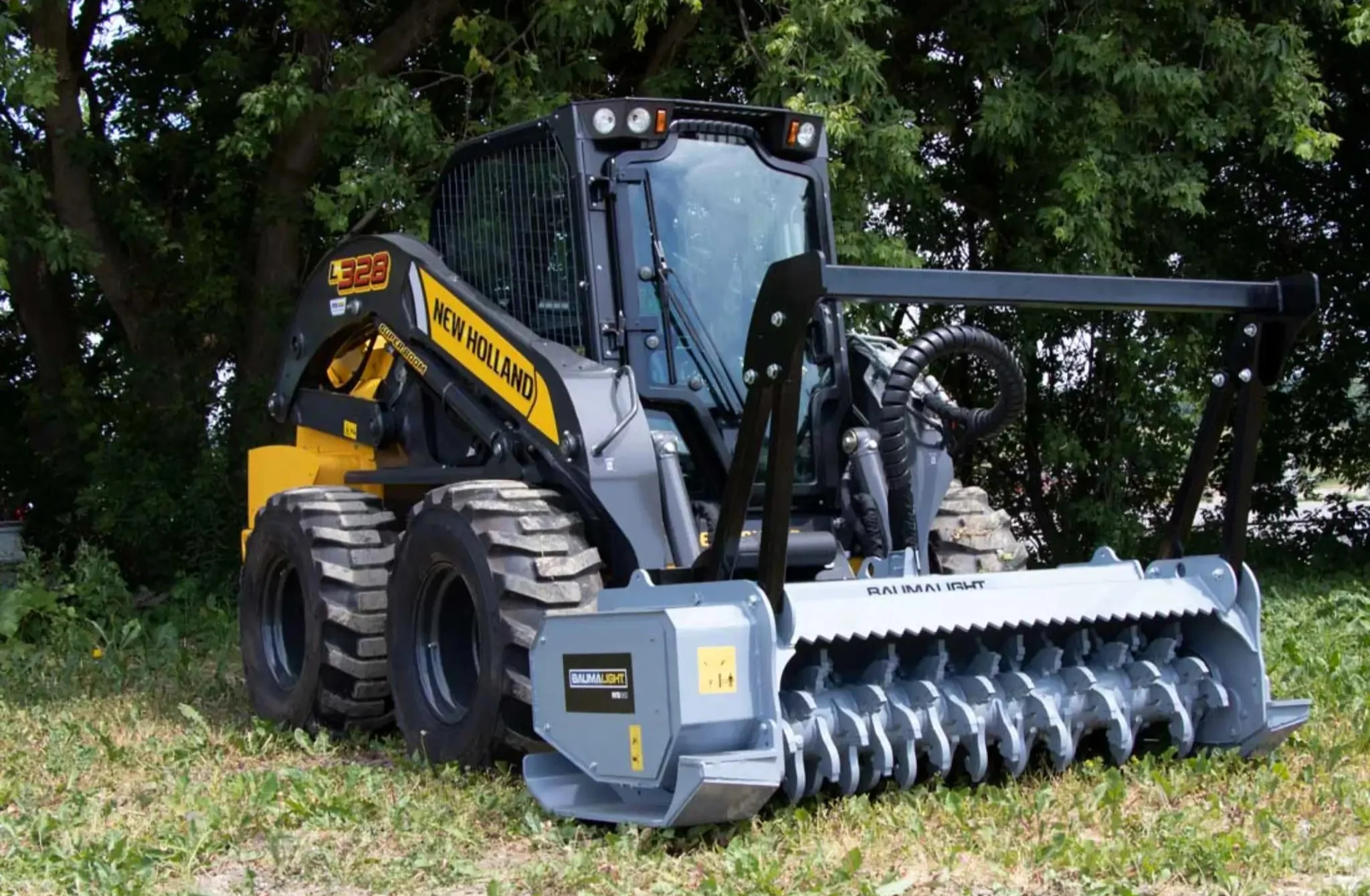 Baumalight | MS560 Fixed Tooth Brush Mulcher For Skid Steers - Image 3