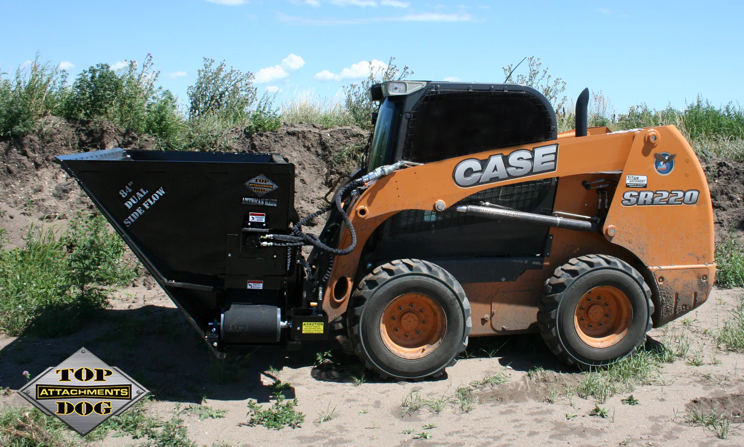 Top Dog Attachments | Side Flow Bucket - Light Material - Image 5