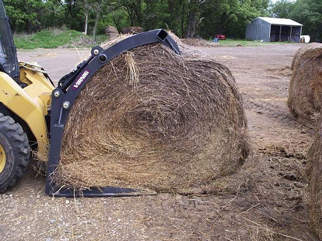 Virnig Big Bale Grapple For Skid Steer Loader - Image 4