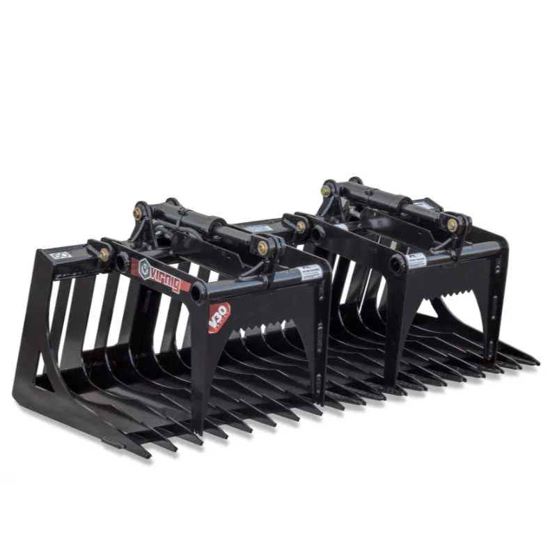 Virnig V30 Skeleton Rock Grapple for Compact Tractor - Image 4